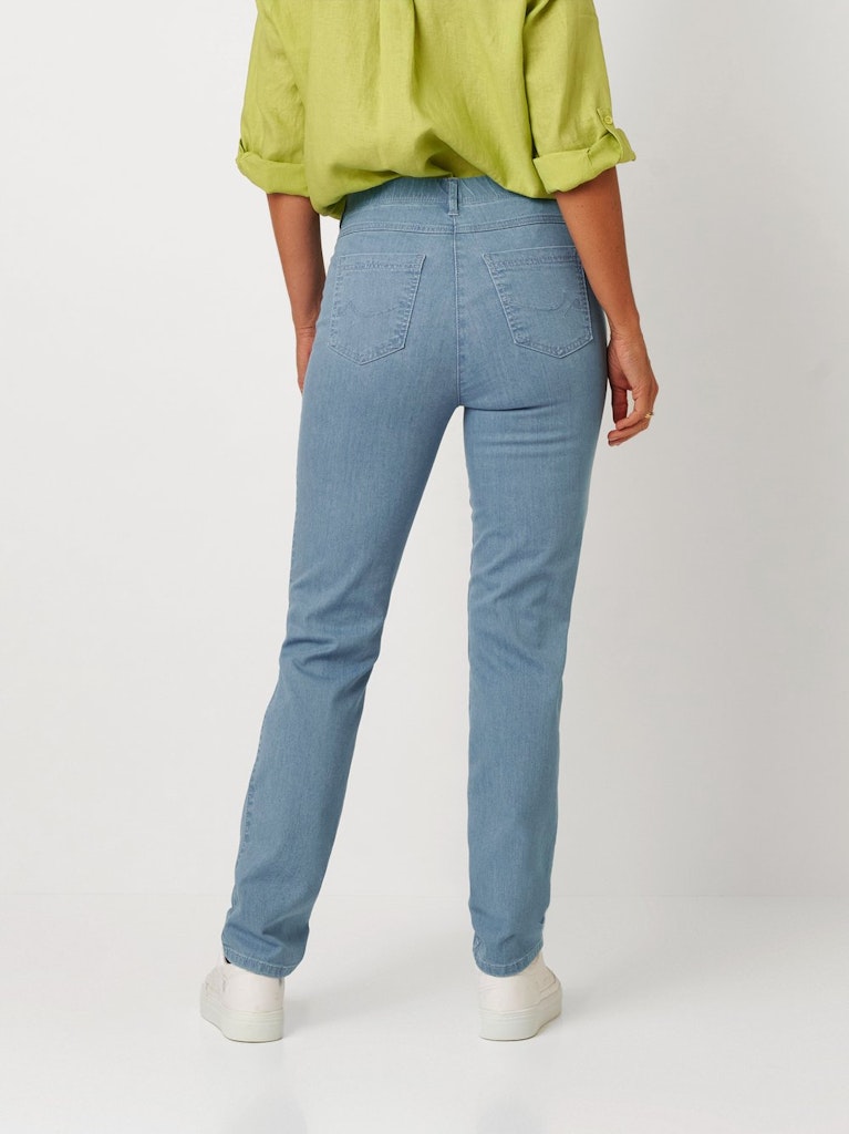 Toni Dress Damen Hosen Light Softblue