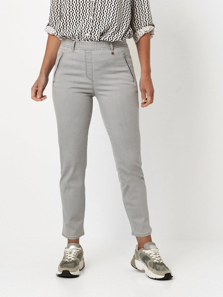 Toni Dress Damen Hosen Grau