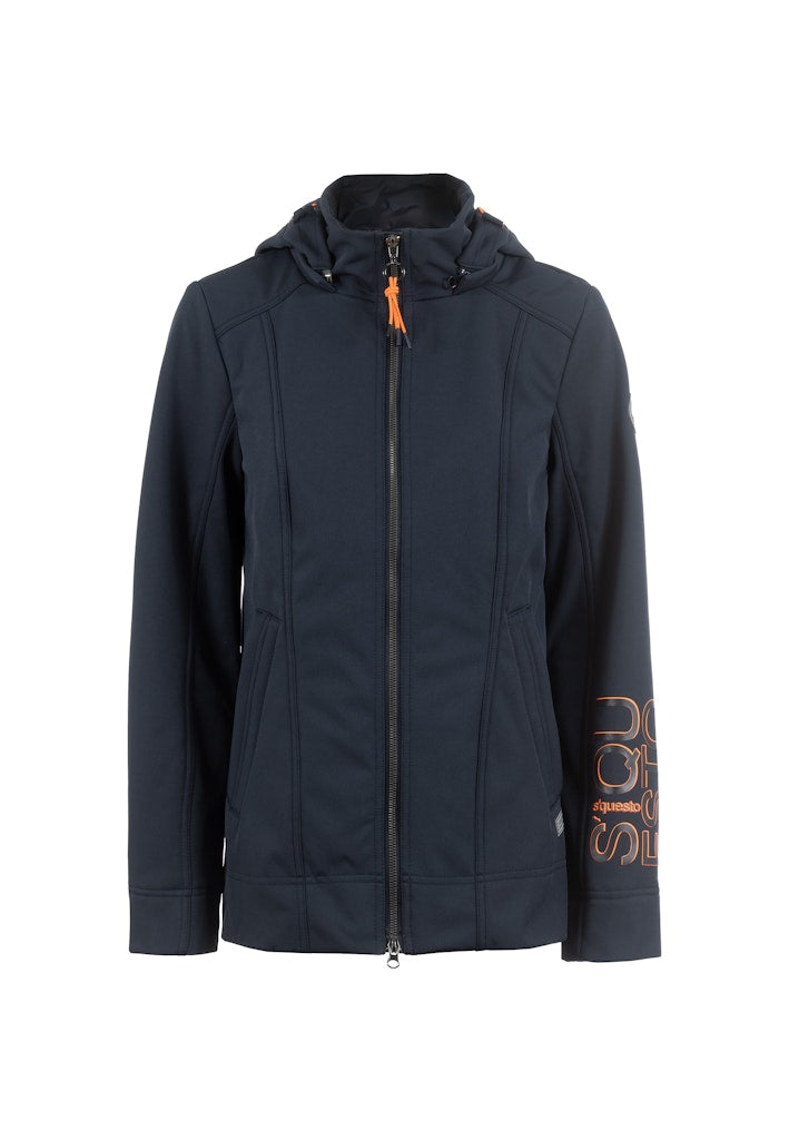 Soquesto Damen Jacken Dunkelblau