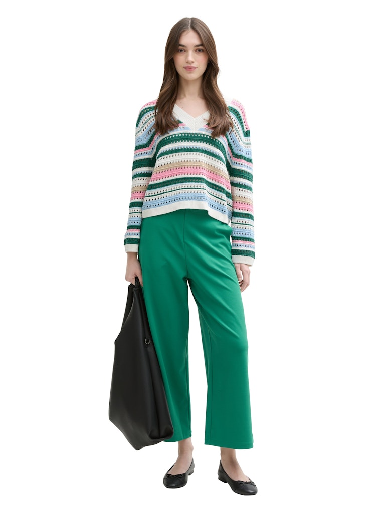Tom Tailor denim Damen Pullover Multicolor Stri
