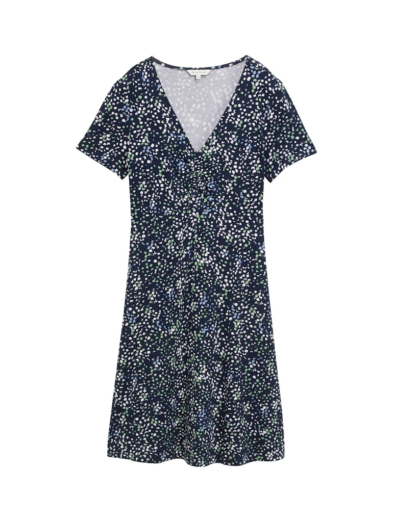 Tom Tailor Damen Kleider Multicolor Navy