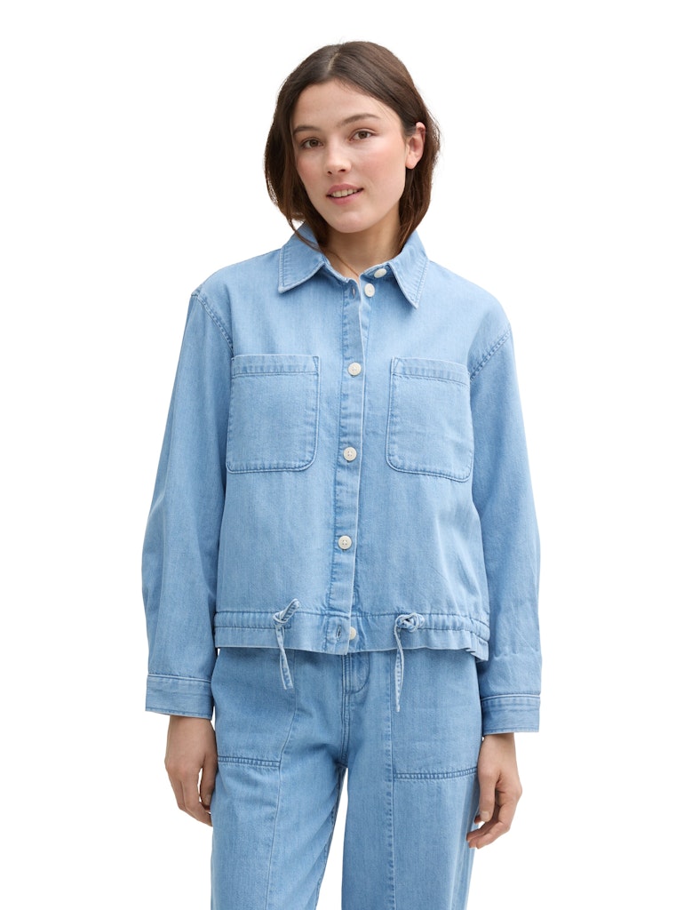 Tom Tailor denim Damen Jacken Used Bleached B