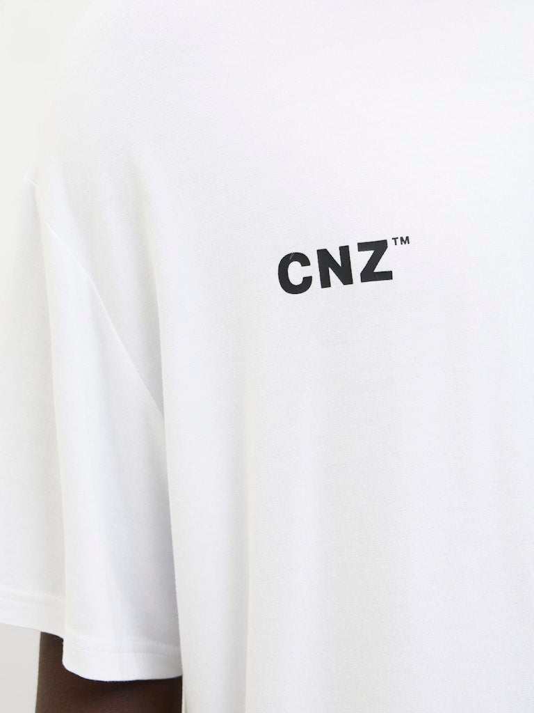 Jack & Jones Herren T-Shirts kurz Bright White