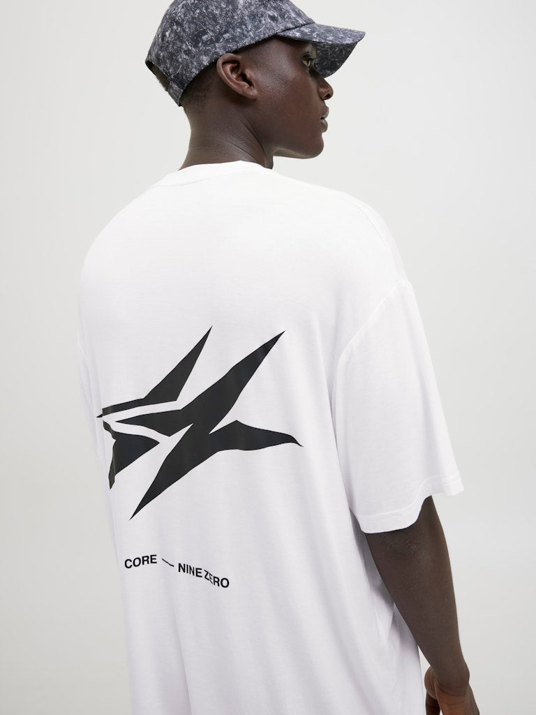 Jack & Jones Herren T-Shirts kurz Bright White