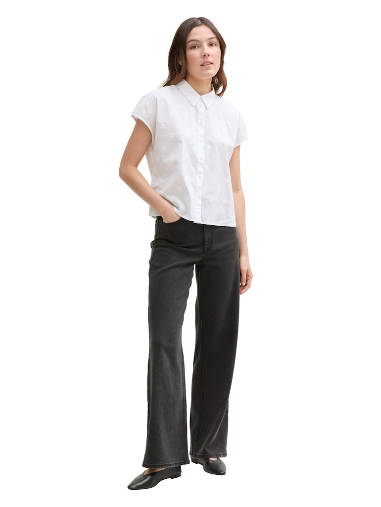 Tom Tailor denim Damen Blusen White