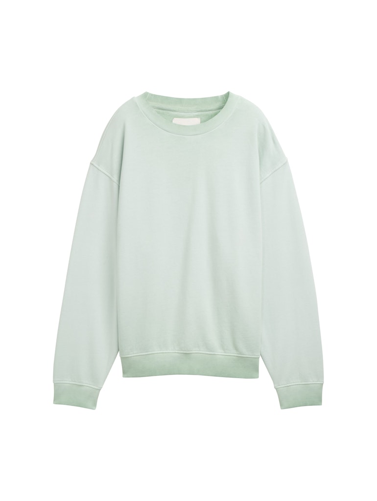 Tom Tailor denim Damen Sweatshirts Fresh Mint Gree