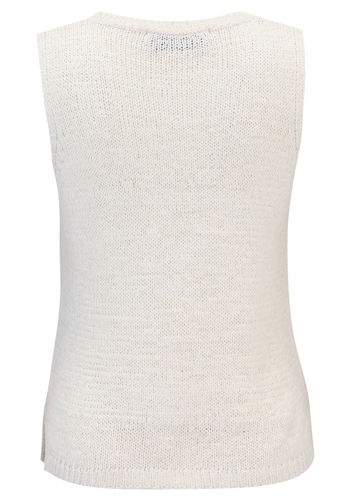 Cartoon Damen Pullover Offwhite