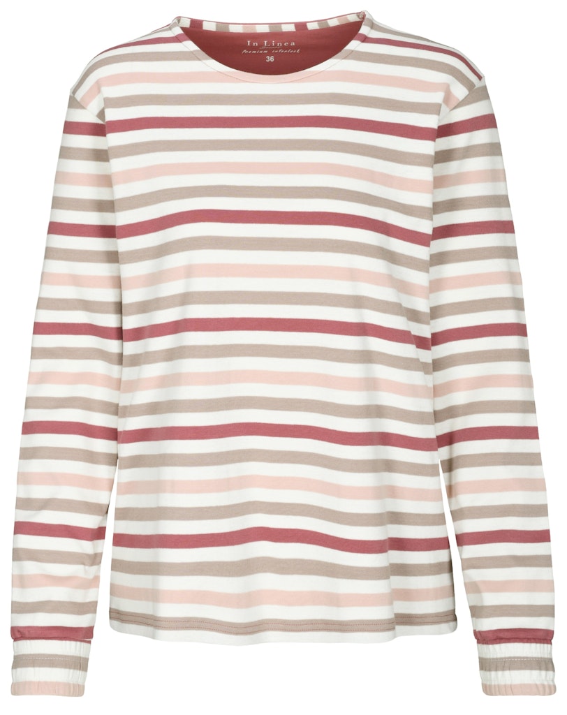 Katag Schlafanzug Ecru Stripe