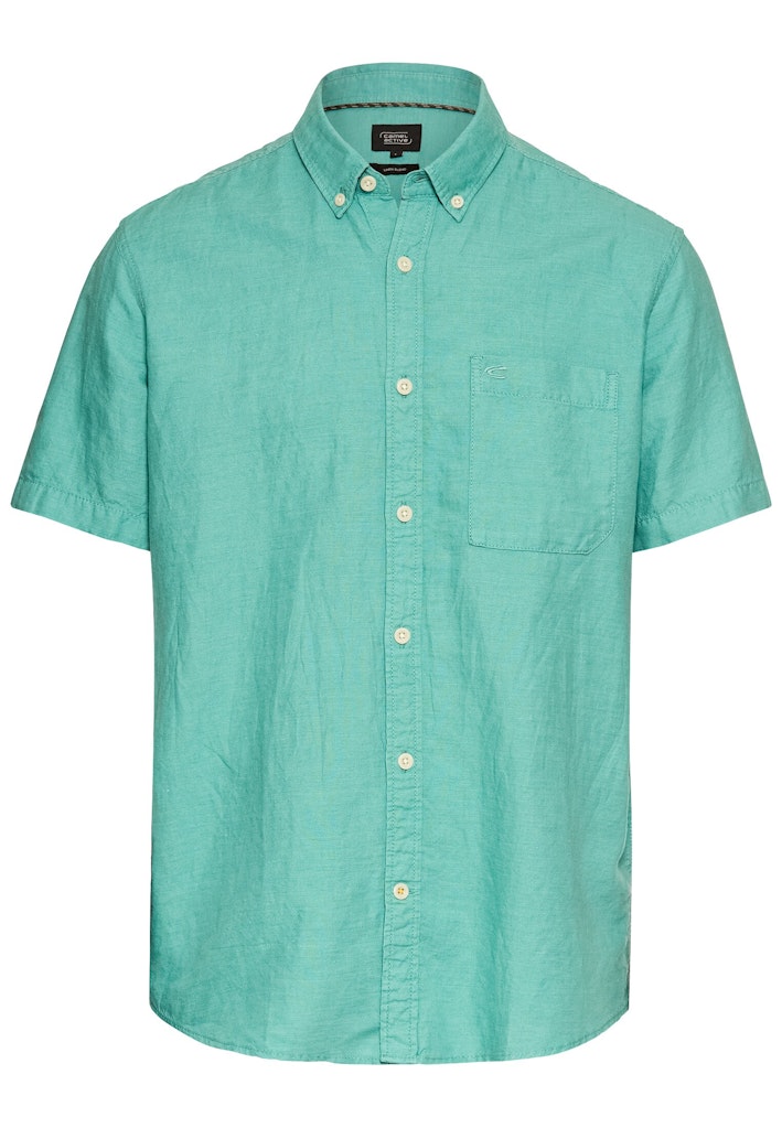 Camel active Herren Hemden kurz  Agave Green