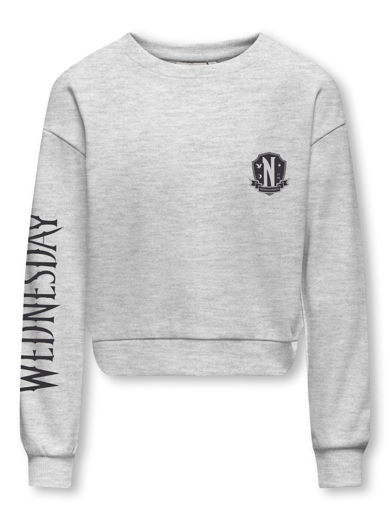 Only Mädchen Sweats & Sweatjacken Light Grey Mela