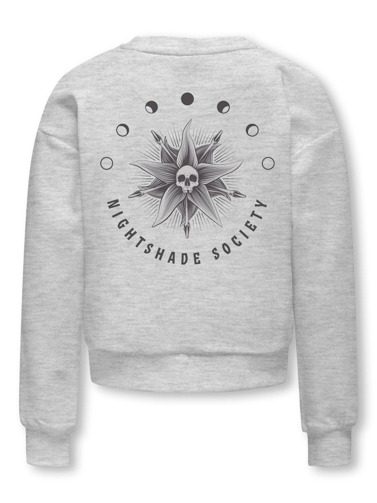 Only Mädchen Sweats & Sweatjacken Light Grey Mela