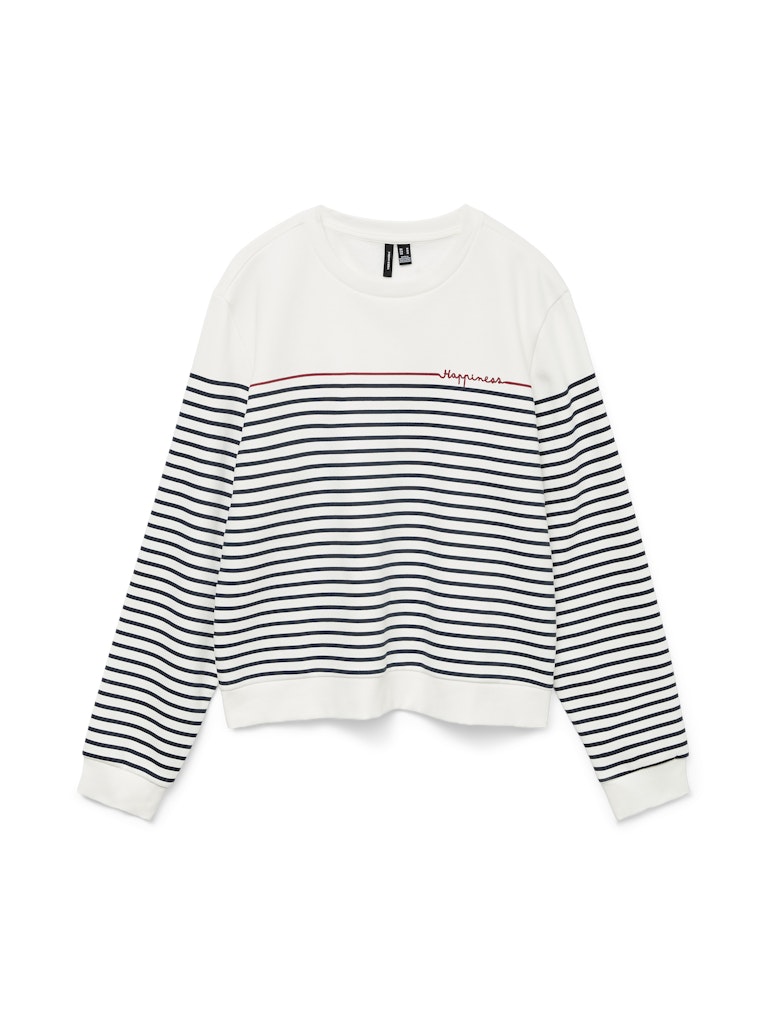 Vero Moda Damen Sweatshirts Cloud Dancer/Ha