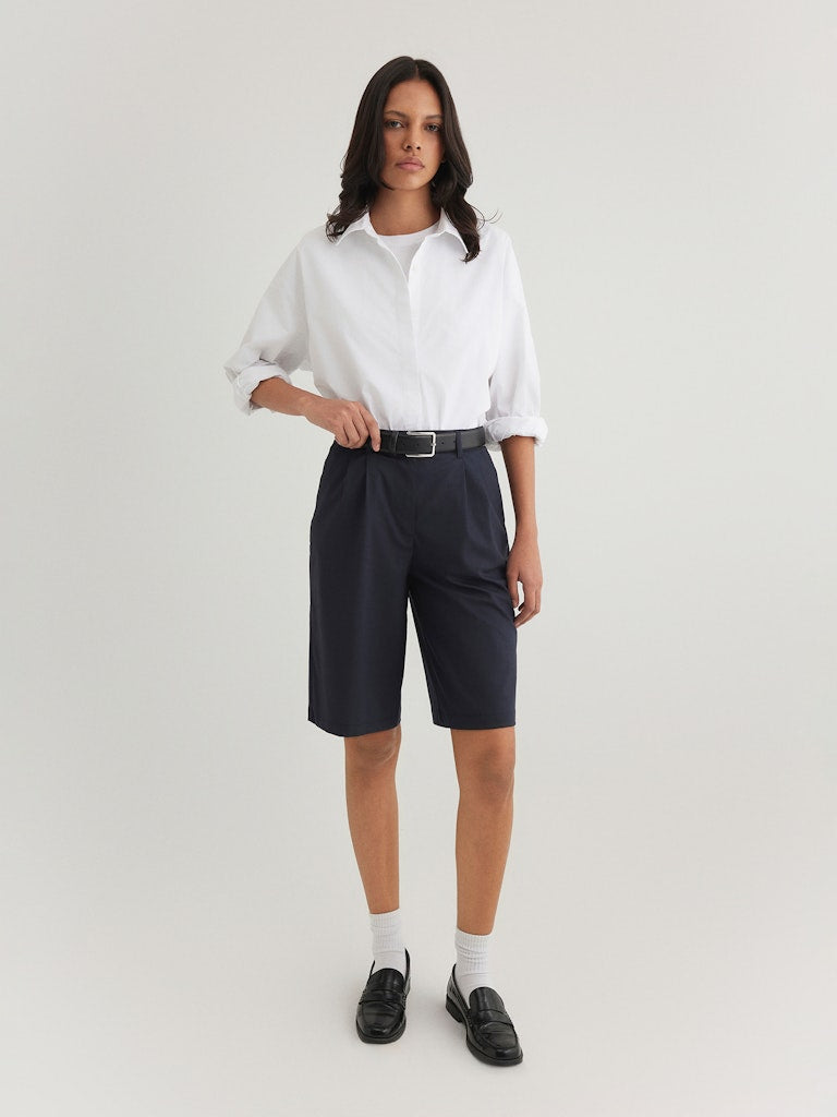 Mavi Damen Shorts Navy Blazer