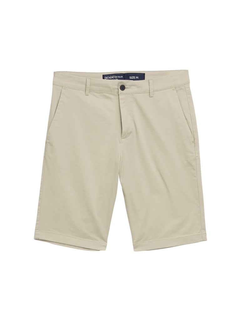 Tom Tailor denim Herren Shorts Beige Abbey Sto