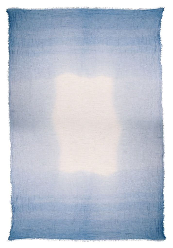 Cartoon Schal Blue/Cream