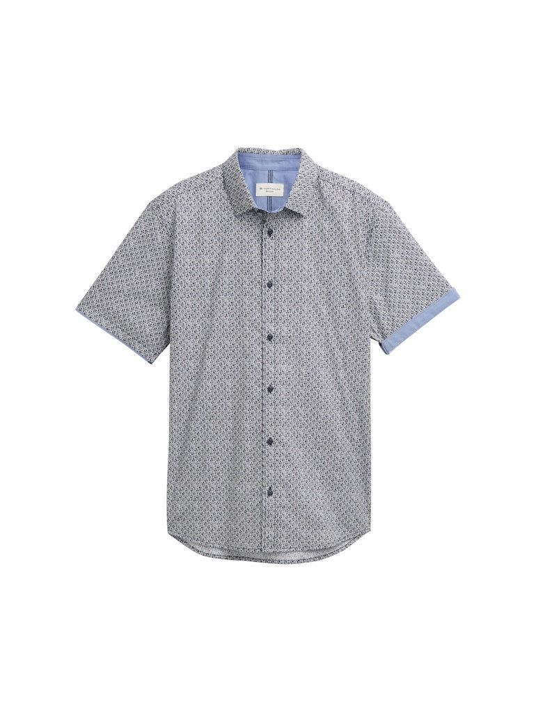 Tom Tailor Herren Hemden kurz Navy Small Numb