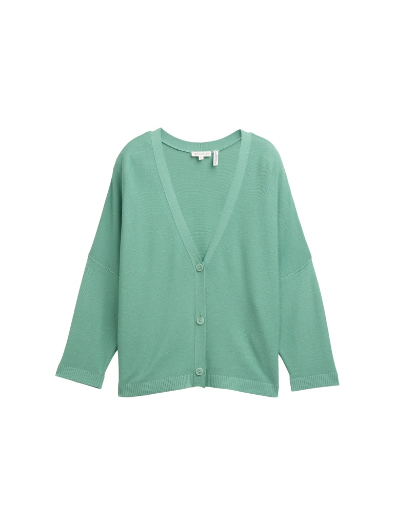 Tom Tailor Damen Strickjacken Faded Green