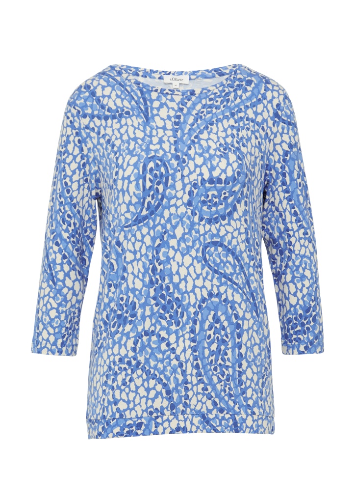 S. Oliver red Damen T-Shirts Blue