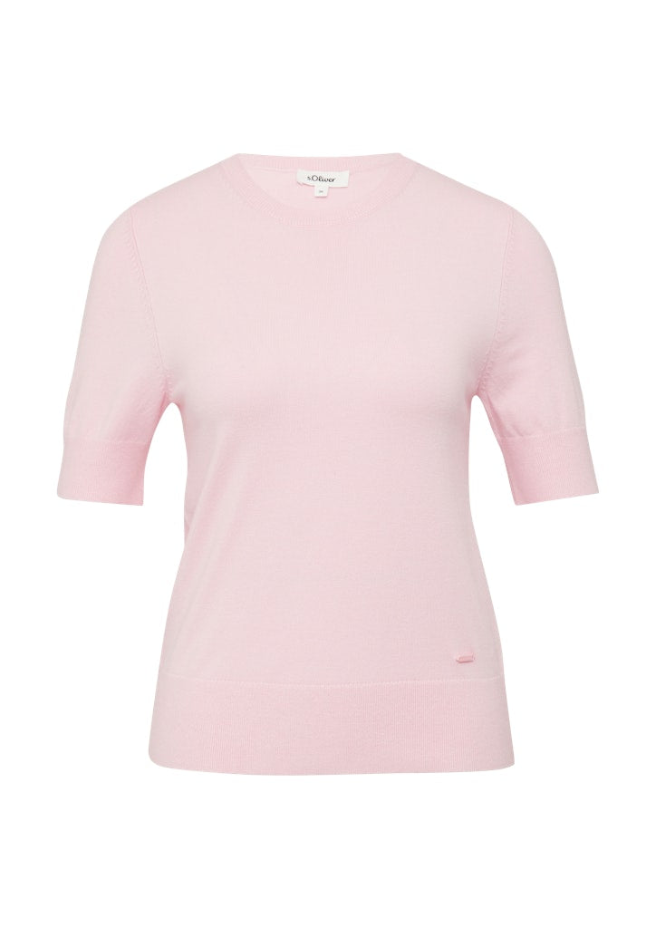 S. Oliver red Damen Pullover Lilac/Pink