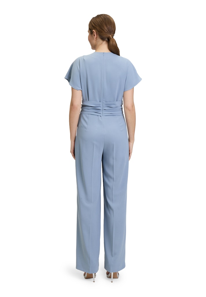 Vera Mont Damen Jumpsuits Light Steel Blu