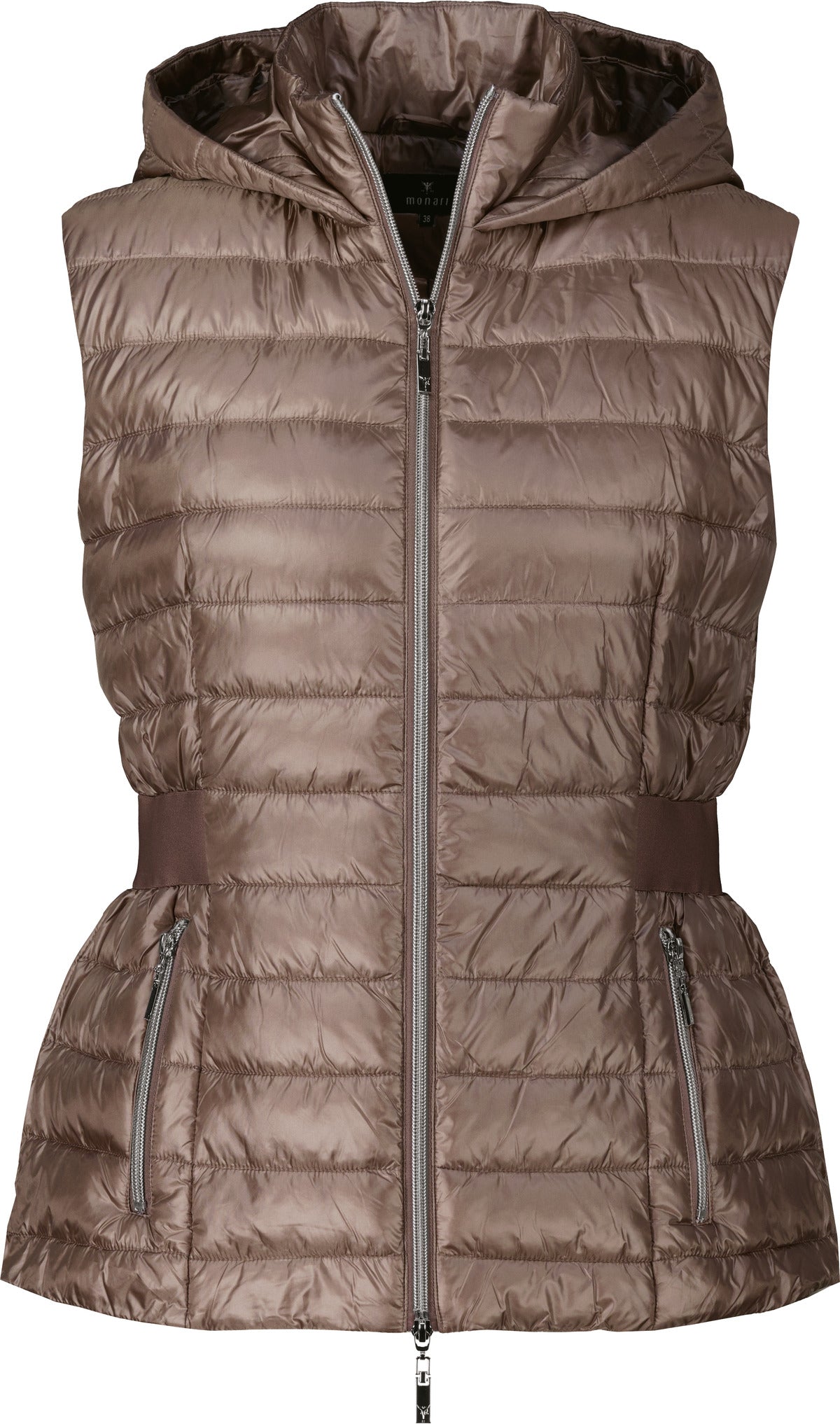 Monari Damen Outdoorwesten  Taupe