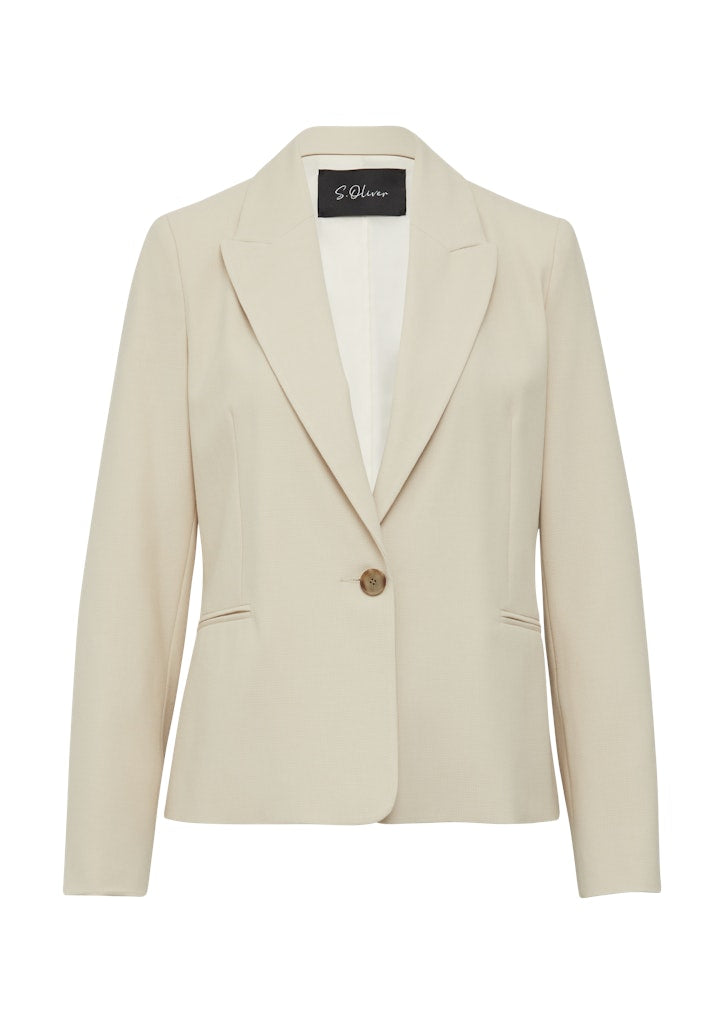S. Oliver black Damen Blazer Brown