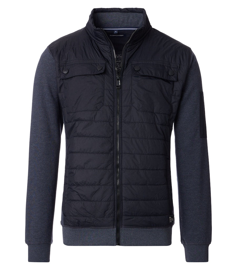 Casa Moda Herren Sweatjacken  Blau