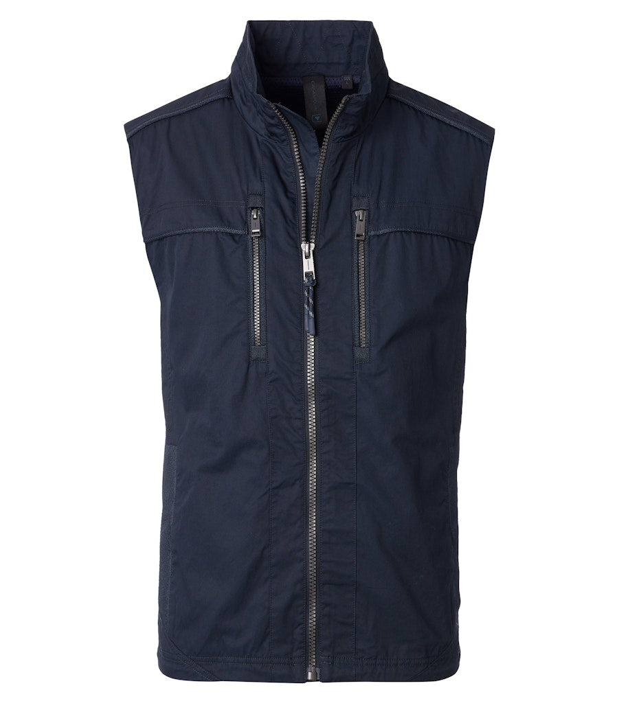 Casa Moda Herren Westen  Blau