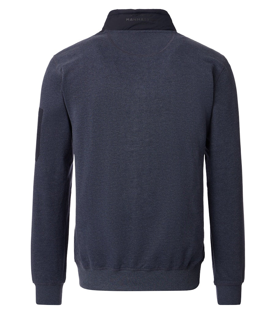 Casa Moda Herren Sweatjacken  Blau