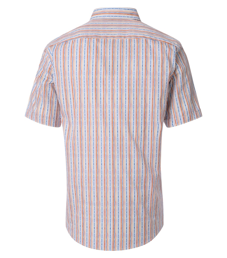 Casa Moda Herren Hemden kurz  Orange