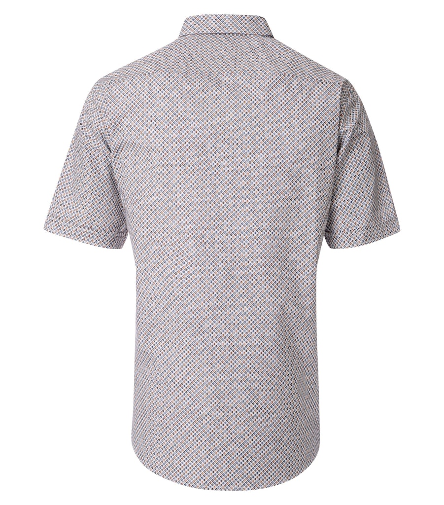Casa Moda Herren Hemden kurz  Orange