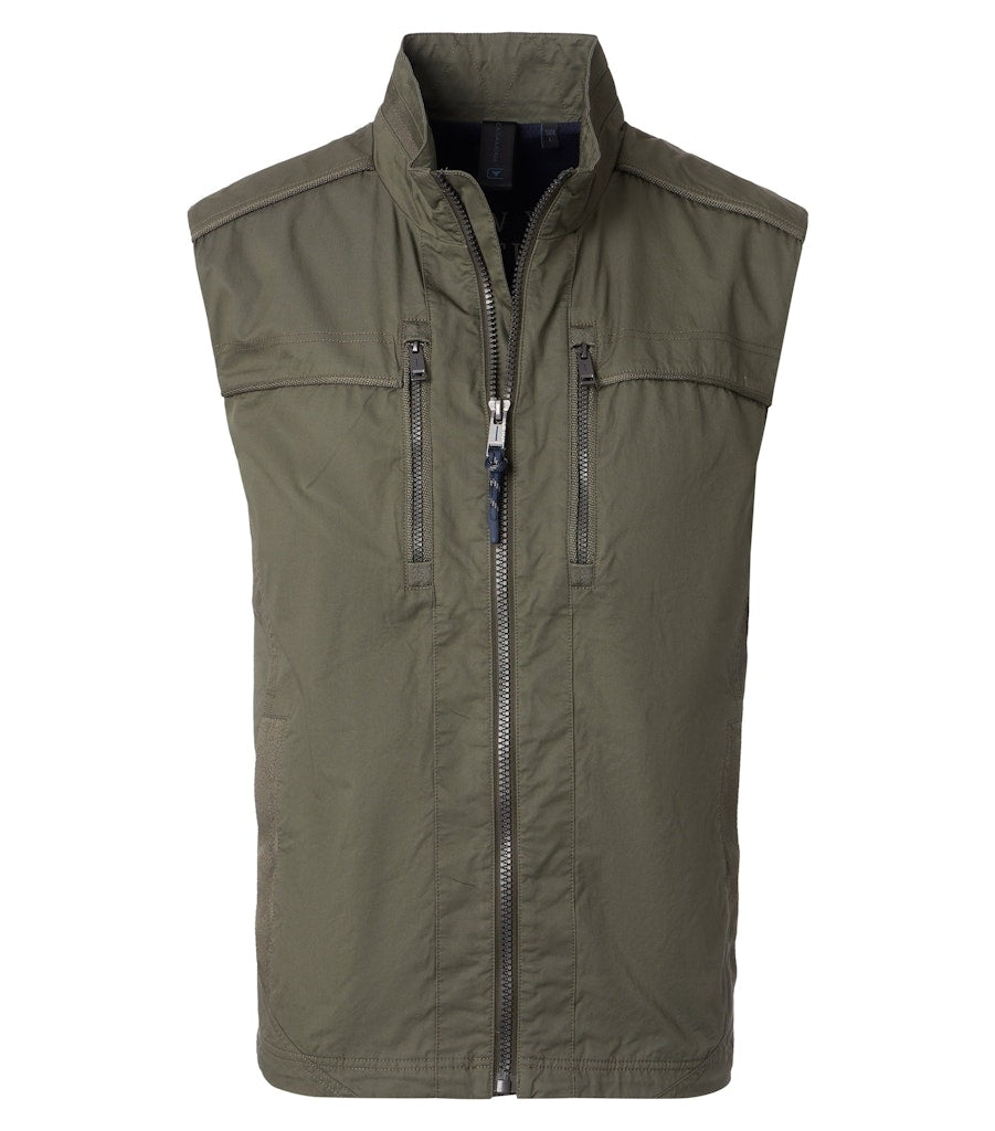 Casa Moda Herren Westen  Gruen