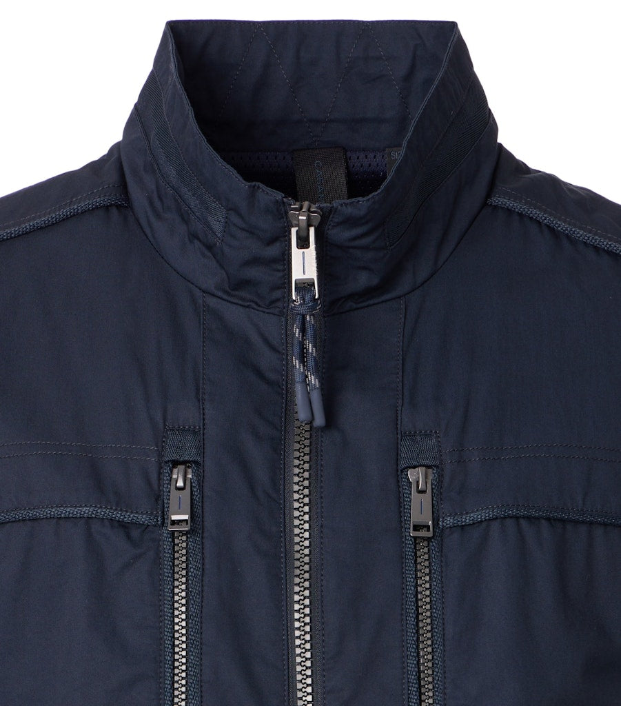 Casa Moda Herren Westen  Blau