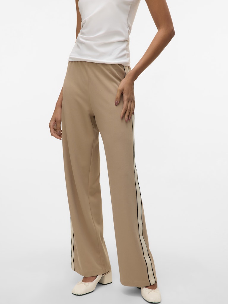 Vero Moda Damen Hosen Silver Mink/Pan