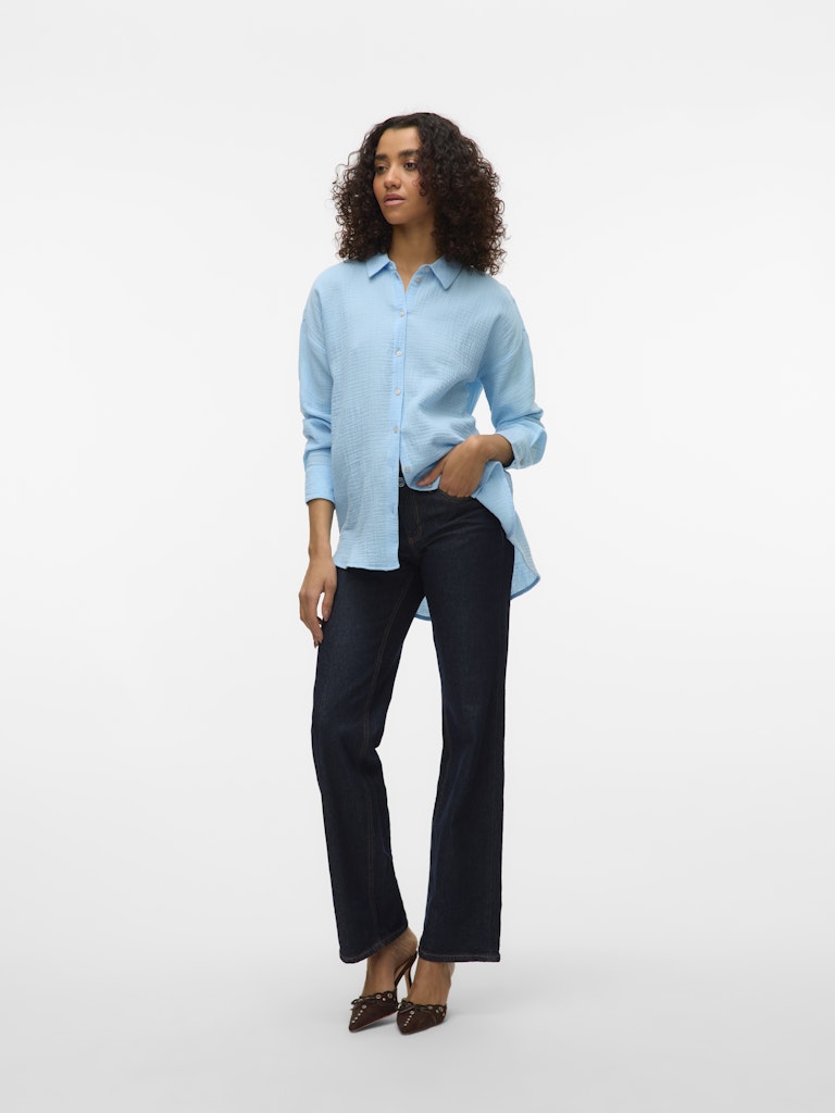 Vero Moda Damen Blusen Airy Blue