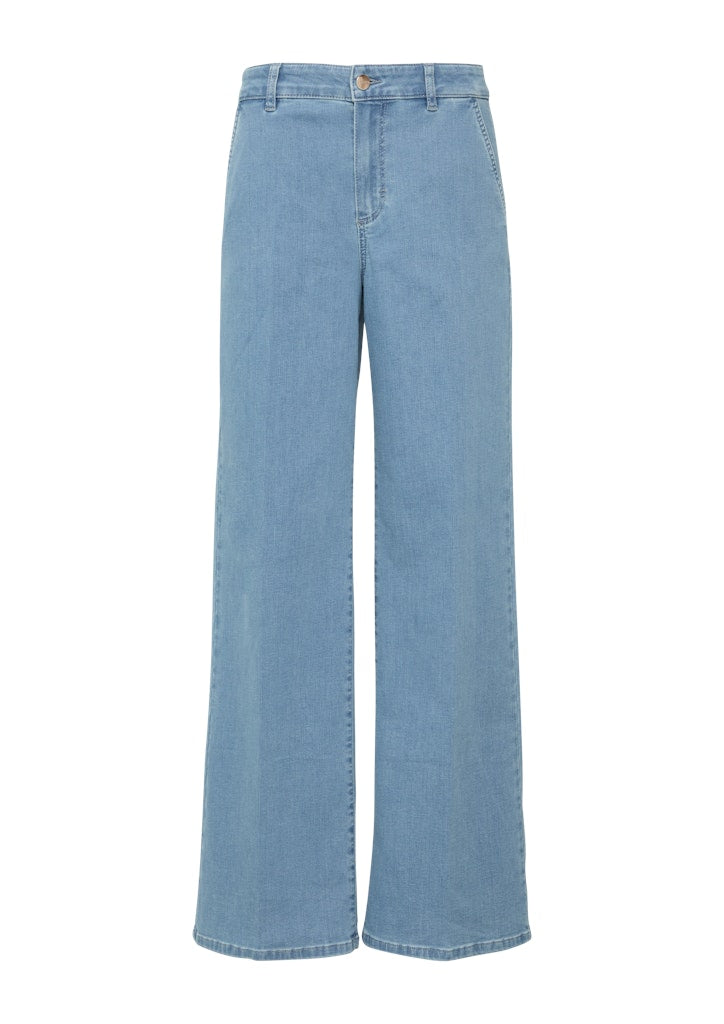 Comma Damen Jeans Blue