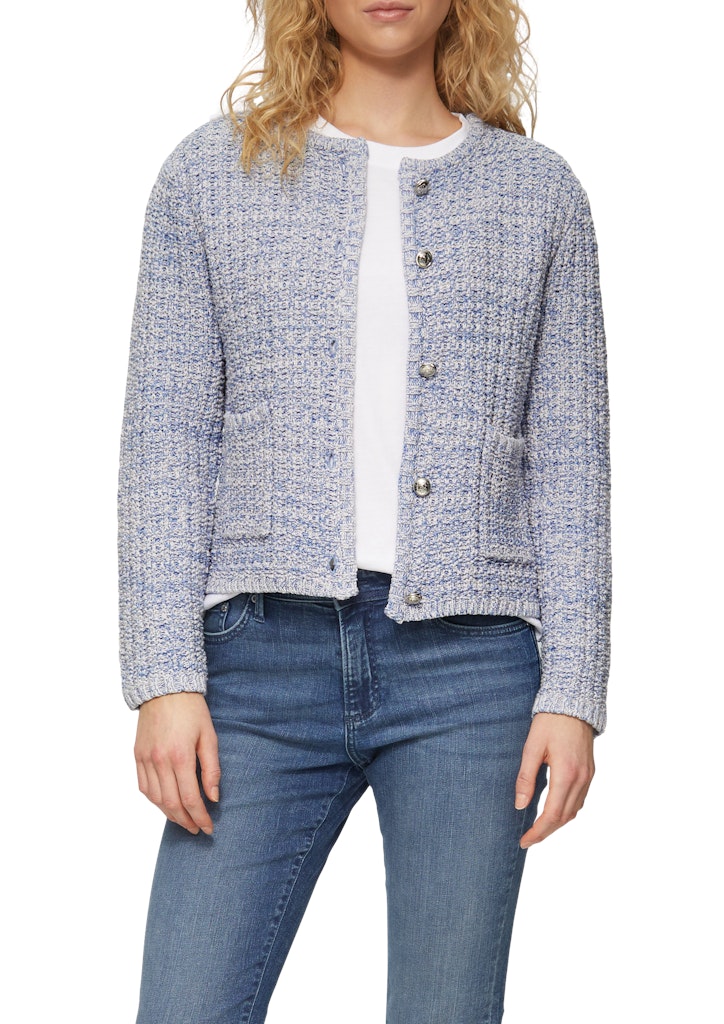 S. Oliver red Damen Strickjacken Blue