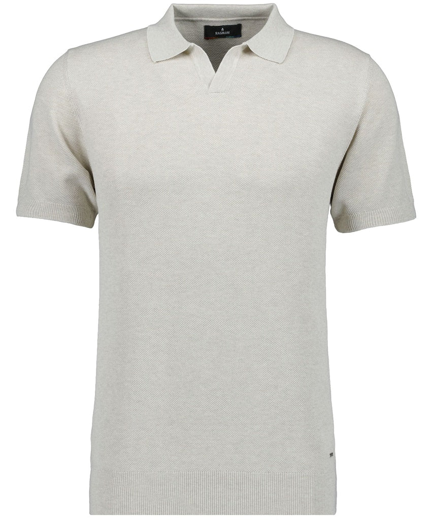 Ragman Herren Pullover  Ecru