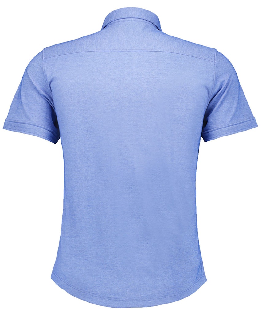 Ragman Herren Polo-Shirts  Blau