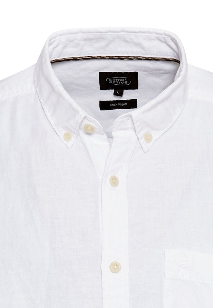 Camel active Herren Hemden kurz  White