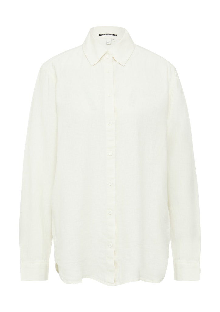 QS by S.Oliver Damen Blusen White