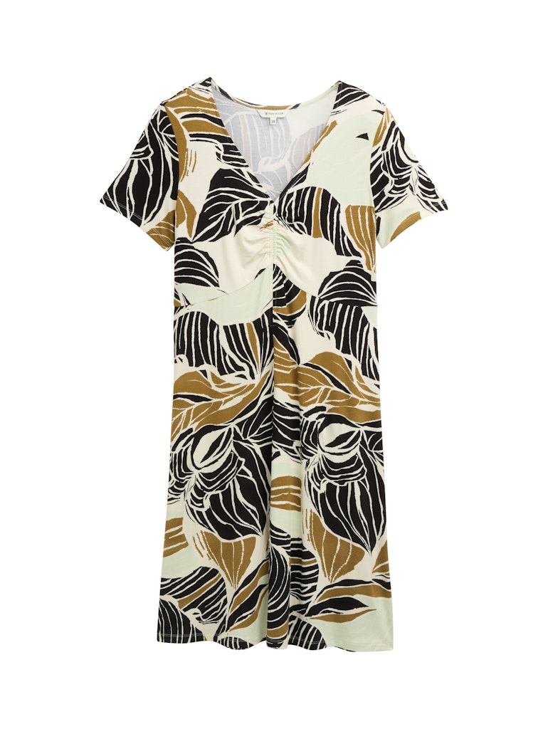 Tom Tailor Damen Kleider Neutral Cut Lea