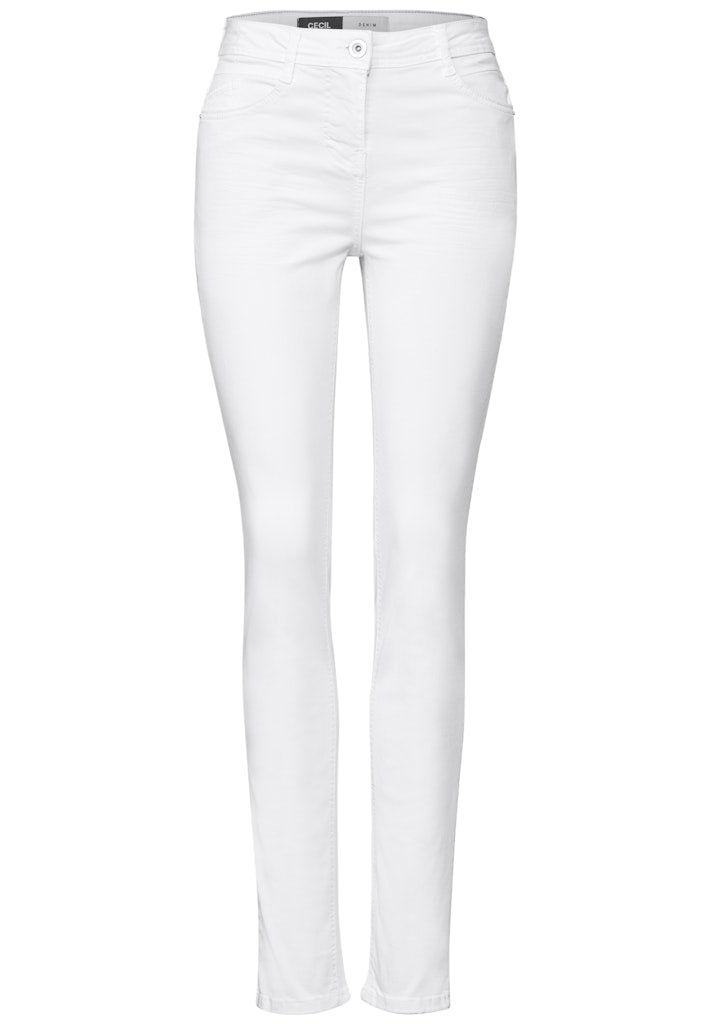 Cecil Damen Hosen  White