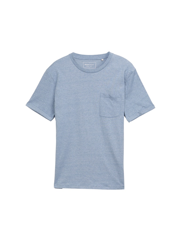 Tom Tailor denim Herren T-Shirts kurz Mystical Blue