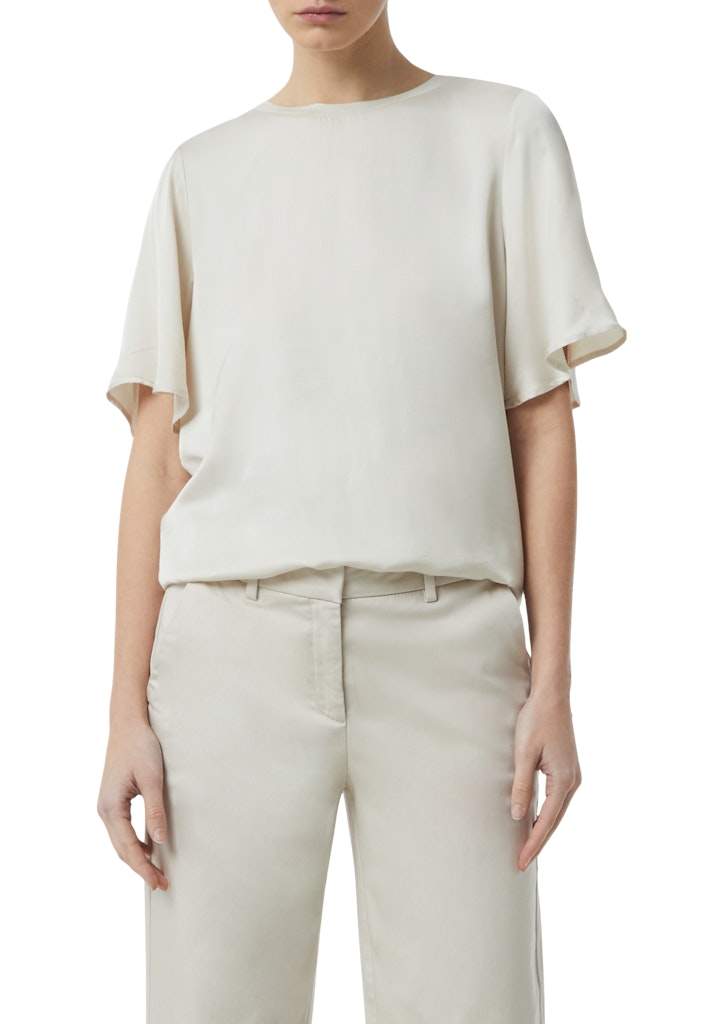 Comma Damen T-Shirts Brown