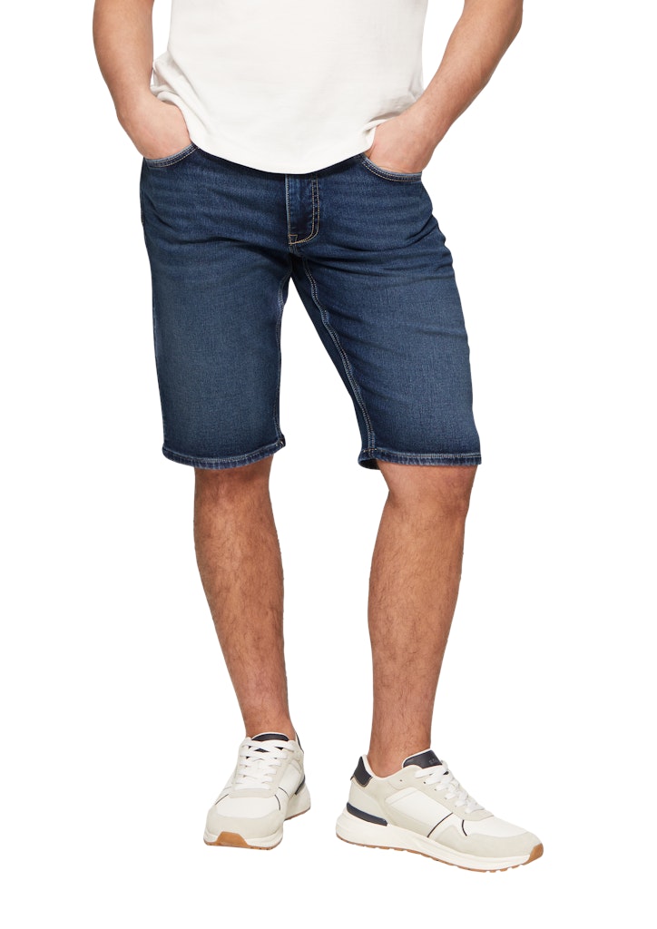S. Oliver red Herren Shorts Blue