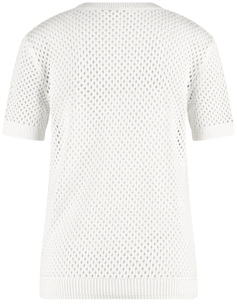Gerry Weber Damen Pullover  Off-White