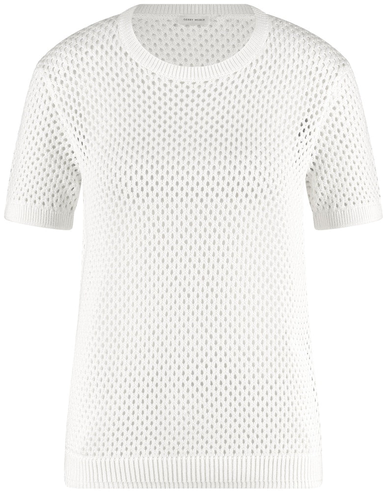 Gerry Weber Damen Pullover  Off-White