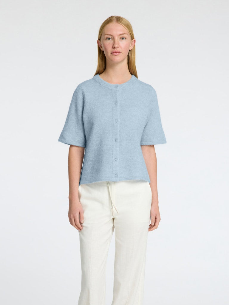 Selected Femme Damen Strickjacken Cashmere Blue/M