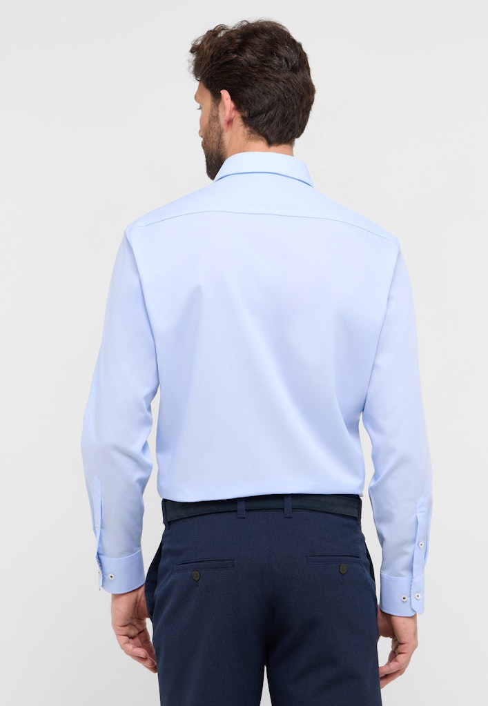Eterna Herren Hemden lang  Hellblau
